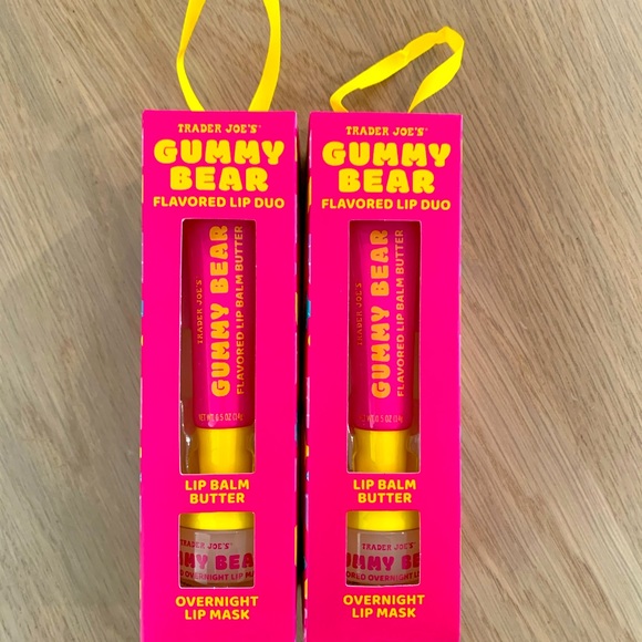 trader joe’s Skincare Two 2 Trader Joes Gummy Bear Lip Balm Lip